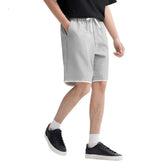 Casual Straight-Leg Cropped Short